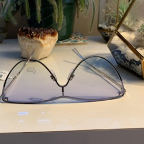 Circus by Sam Edelman Clear  Cat Eye  Sunglasses - Picture 4 of 6
